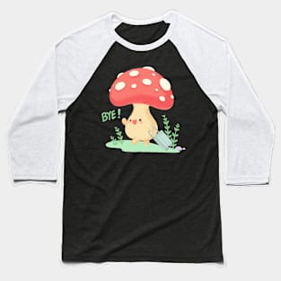 mushroom going on vacation Baseball T-Shirt